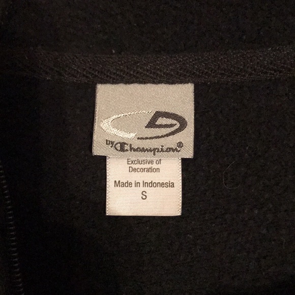 Champion - Black Hoodie - Size small - Picture 2 of 3